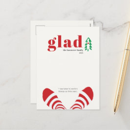 Cartão Postal De Festividades Mínimo Encantado, Marfim, Ano Novo