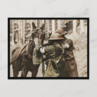 Missouri Mule em uma Máscara de Gás