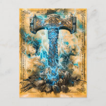 Mjölnir Martelo de Thor com Relâmpagos