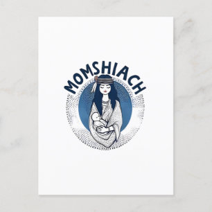 Cartão Postal De Festividades Momhiach Jewish Hanukkah 2025 Mãe Jew