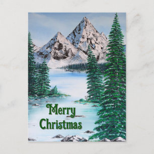 Cartão Postal De Festividades Montanha Fria