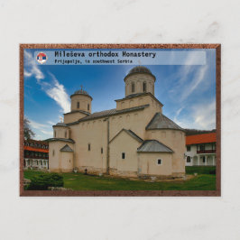Cartão Postal De Festividades MOSTEIROS SÉRVIOS - Mosteiro ortodoxo de Mileševa