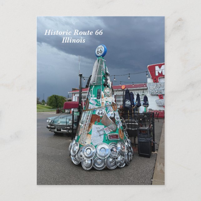 Cartão Postal De Festividades MotorHead Bar & Grill, Museu (Frente)