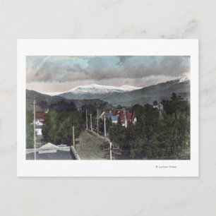 Cartão Postal De Festividades Mount Topo View from CitySanta Paula, CA