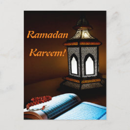 Cartão Postal De Festividades Muçulmanos islâmicos de Ramadan Kareem