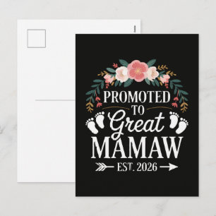 Cartão Postal De Festividades Mulheres Promovidas a Grande Mamãe