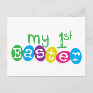 Cartão Postal De Festividades My 1st Easter
