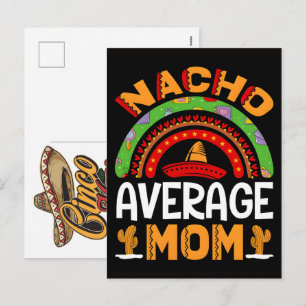 Cartão Postal De Festividades Nacho senorita média cinco de maio feliz cinco