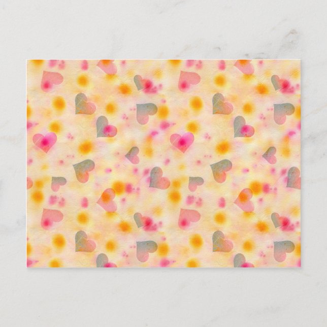 Cartão Postal De Festividades Namorados de Verão (Frente)