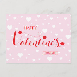 Cartão Postal De Festividades Namorados felizes - AMOR - CORAÇÃO