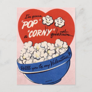 Cartão Postal De Festividades Namorados para Crianças