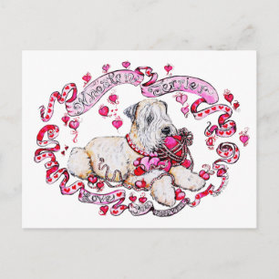 Cartão Postal De Festividades Namorados Wheaten