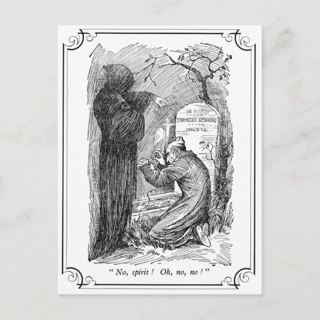 Cartão Postal De Festividades Não, Espírito! (Frente)