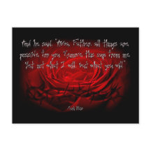 Não Minha Vontade, Mas Sua Escritura Será Marcada