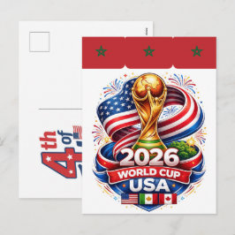 Cartão Postal De Festividades Nascido no dia 4 de julho, uma celebração patrióti