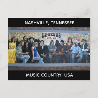 Cartão Postal De Festividades Nashville,Tennessee Holiday Postcard