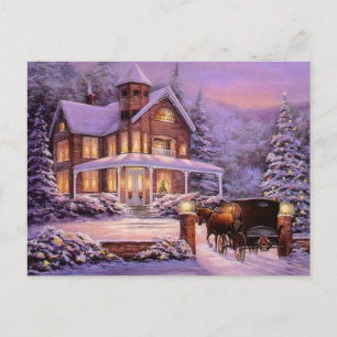 Cartão Postal De Festividades Natais vintages No País