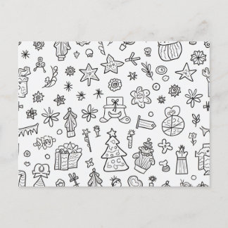 Cartão Postal De Festividades Natal