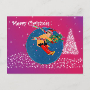Cartão Postal De Festividades Natal