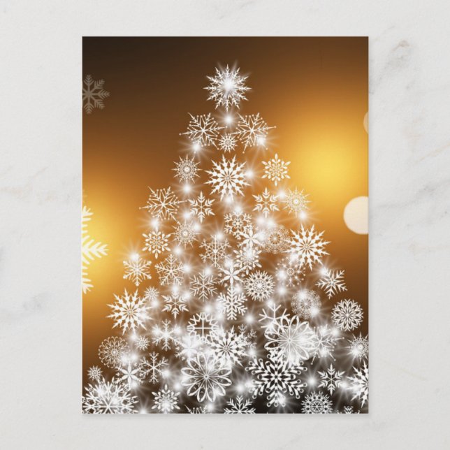 Cartão Postal De Festividades natal (Frente)