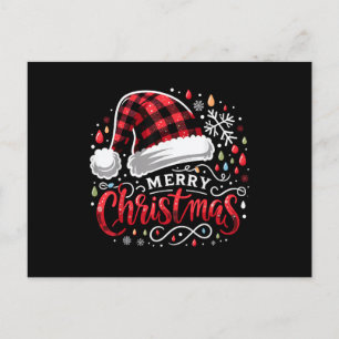Cartão Postal De Festividades Natal Alegre Divertido
