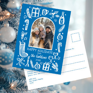 Cartão Postal De Festividades Natal Caprichoso Foto de Arquivo Personalizada