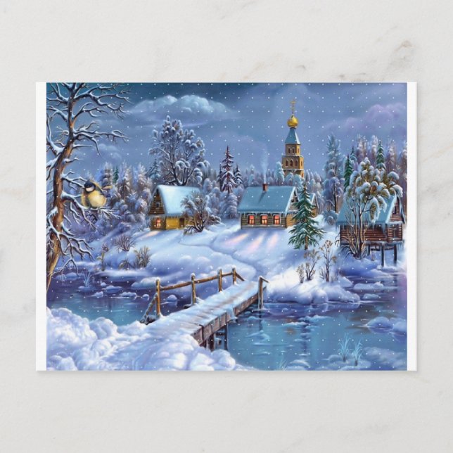 Cartão Postal De Festividades Natal Da Boca (Frente)