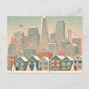 Cartão Postal De Festividades Natal de São Francisco - Holliday Charm