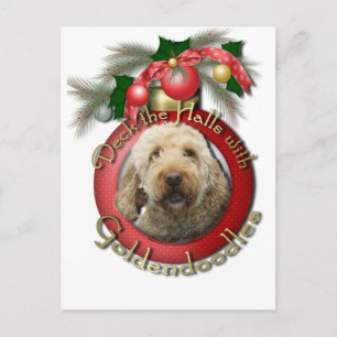 Cartão Postal De Festividades Natal - Deck the Halls - Dólares