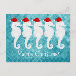 Cartão Postal De Festividades Natal do cavalo marinho