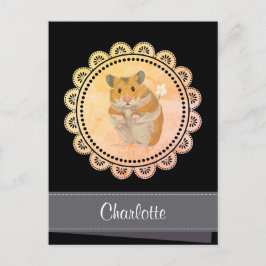 Cartão Postal De Festividades Natal do Hammy