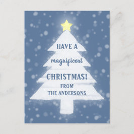 Cartão Postal De Festividades Natal magnífico