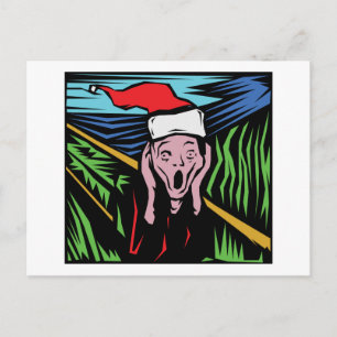 Cartão Postal De Festividades Natal muito engraçado