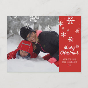 Cartão Postal De Festividades Natal Personalizado Foto Natal