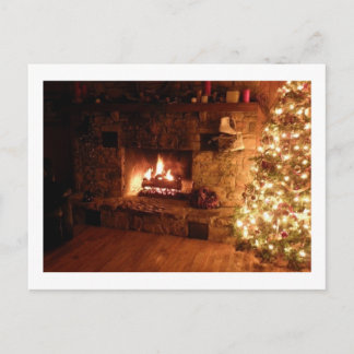 CARTÃO POSTAL DE FESTIVIDADES NATAL TRADICIONAL