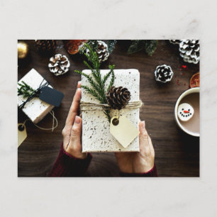 Cartão Postal De Festividades Natal - Um Tempo de Dar