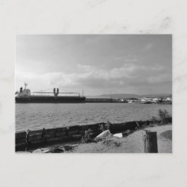 Cartão Postal De Festividades Navio Acoplado No Subic Bay Filipinas