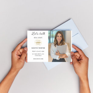 Cartão Postal De Festividades Negócios Personalizados Profissionais
