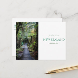 Cartão Postal De Festividades New Zealand Postcard 