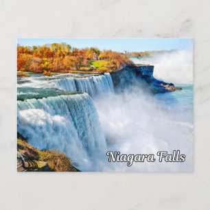 Cartão Postal De Festividades Niagara Falls, Nova Iorque