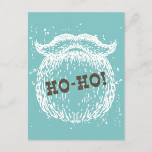 Cartão Postal De Festividades Noel de Papais noeis de Natal Ho-Ho