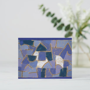 Cartão Postal De Festividades Noite Azul, Pintura Famosa