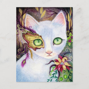 Cartão Postal De Festividades Noite de Veneza de Natal - Cartão-postal