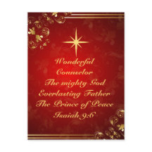 Nomes da Bíblia de Deus Verse Isaiah 9:6, Natal