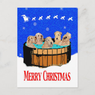 CARTÃO POSTAL DE FESTIVIDADES NORTHERN CALIFORNIA MERRY CHRISTMAS