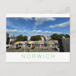 Cartão Postal De Festividades Norwich