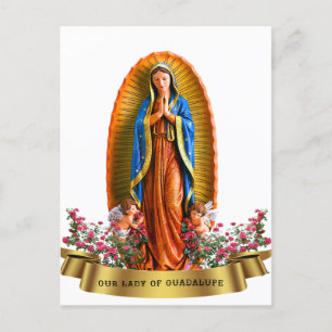 Cartão Postal De Festividades Nossa Senhora de Guadalupe