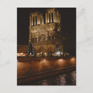Cartão Postal De Festividades Notre Dame De Paris