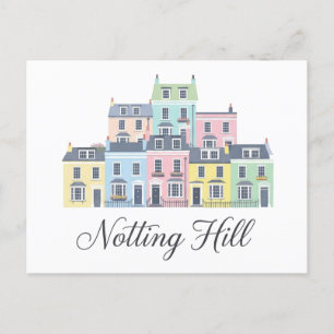 Cartão Postal De Festividades Notting Hill Londres