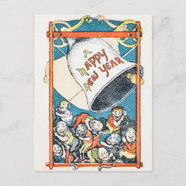 Cartão Postal De Festividades Novidade feliz